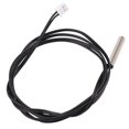 thumbnail image 4 of 10Pcs 1 Meter Waterproof Temperature Sensor Probe, Stainless Steel 10K 3950 NTC Thermistor Probe, Black&Silver, 4 of 9