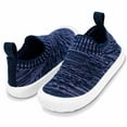 thumbnail image 2 of JAN & JUL Girls Shoes for Kids, Slip-on Toddler Sneakers (Indigo, US Size 11), 2 of 6
