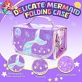 thumbnail image 7 of 70PCS Mermaid Washable Markers Set with Glitter,Art Supplies for Kids Ages 4-6-8,Drawing Coloring Art Craft Kits for Girls with Marker,Glitter Pens,Crayon,Birthday Gifts Toys for Girls, 7 of 7