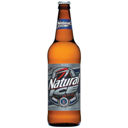 Natural Ice Beer, 22 fl. oz. Bottle
