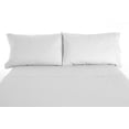 thumbnail image 2 of Sleep & Beyond 100% Cotton 300TC Sateen Crisp White Pillow Case Pair in Standard/Queen 20x32", 2 of 2