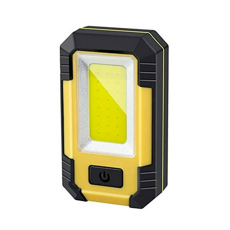 

ZPAQI Magnetic Work Lamp LED Magnetic Base Battery Operated COB Flashlamp Multipurpose