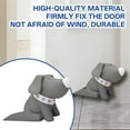 thumbnail image 6 of LAMIRO Door Stoppers for Bottom of Door,Effectively Reduce Ground Scratches Door Wedge,Creative Puppy Shape Door Jammer Door Stopper,style5, 6 of 7
