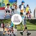 thumbnail image 3 of BESTSKY Roller Skates,High-Performance Bearing Core Toddler Roller Skates,Featherlight Build Flexible Motion Roller Skates Girls Ages 8-12,Purple1,S, 3 of 3