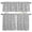 White Light Gray, variant on Taupe Tree Kitchen Curtains, Kitchen Curtains and Valances Set of 3, Forest Birch Trees Modern Abstract Art Light Filtering Tailored Tier Curtain 24 Inch Length Drapes for Cafe Sink Bedroom