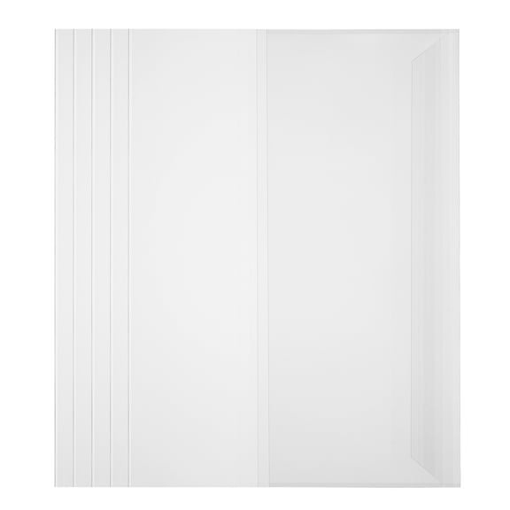 OUNONA Easy to Apply Book Cover 5Pcs Clear PP Waterproof for Books