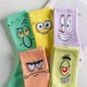thumbnail image 4 of Bob Esponja SquarePants Medias De Algodón De Dibujos Animados Europeos Y Americanospangjing, 4 of 4