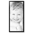 thumbnail image 2 of ArtToFrames 18" x 39" Black Picture Frame, 18x39 inch Black Wood Poster Frame (WOM-4107), 2 of 8