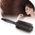 thumbnail image 1 of Fade Comb Comb For Women Styling, Detangling Comb Solid Wood Tube Roller Round Comb, Heat Resistant Anti-Static Hairdressing Comb Hairosels Styling Comb For Personal Home Use For, 1 of 8