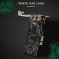 thumbnail image 3 of Tarjeta de Expansión Firewire 1394 JINMJMXG PCIe 3 Puertos Adaptador PCI a IEEE 1394 Externo, 3 of 5