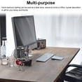 thumbnail image 4 of Microphone Robot Desk Lamp with Guitar Metal Iron Art Desktop Light Home Bedroom Lighting Decor  Red, 4 of 8