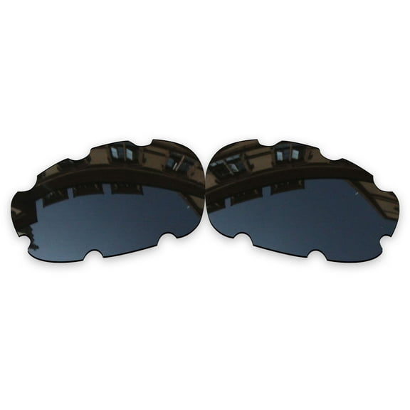 Vonxyz Stealth Black Polarized Lenses Replacement for Oakley Split Jacket Vented OO9099 Sunglass
