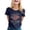 51Navy307, variant on WERYOUNG Women's T-Shirts Casual Short Sleeve Round Neck Patriotic Letter Print T Shirts Everyday Wear Comfort Fit Tee Shirts Holiday Party Soft Comfortable Tops