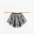thumbnail image 2 of Iumwxz Porch Goose Outfits Black Spiderweb Lace Cape Costume for 23 Inch Lawn Geese Halloween Outdoor Decor with Bow Detail Fits Plastic Concrete Garden Goose, 2 of 6