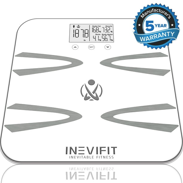 INEVIFIT BODYANALYZER SCALE, Highly Accurate Digital Bathroom Body