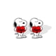 thumbnail image 4 of Pendientes de botón Kawaii con forma de Snoopy y Charlie Brown, colgantes para las orejas, de resina, de dibujos animados, de moda, versátiles, regalo de cumpleaños para niñas, 4 of 5
