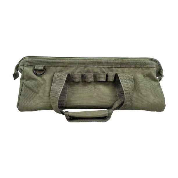 Bolsa para estacas de tienda de campaña, resistente, para mochileros, picnics y acampadas. Verde