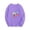 Purple, variant on Rvasteizo Boys Crewneck Sweatshirts Fall Winter Pullover Print Ribbed Cuffs Long Sleeve ,5T