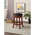 thumbnail image 4 of Boraam Backless Counter Height Stool, 24-Inch, Cherry, 4 of 4