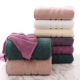 thumbnail image 2 of Nvzi Super Soft Big Towels,6 Pcs Purple Towels - 40*80cm Premium Cotton Towels, Best Towels for Bathroom Luxury, Absorbent Quick-Drying Towels for Daily Use, 2 of 4
