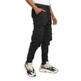 thumbnail image 4 of Victorious Men's Utility Techwear Cargo Jogger Pants JG3030-NEW - Black - 3X-Large, 4 of 5