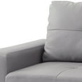 thumbnail image 7 of Glory Furniture Newbury Faux Leather Modular Sofa in Gray, 7 of 7
