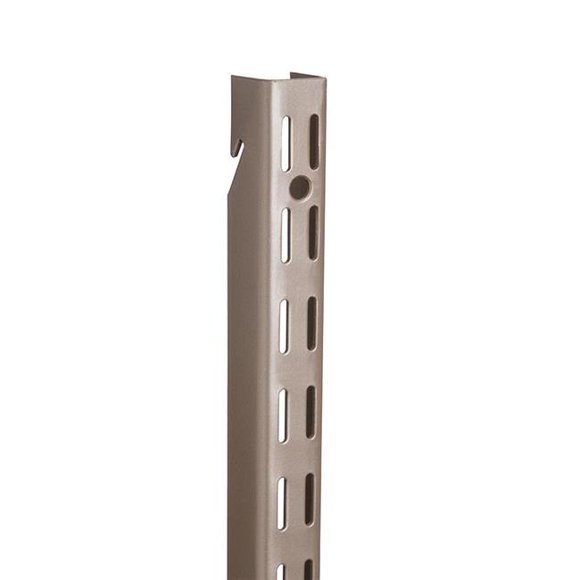 Knape & Vogt 251842 78 in. Heavy Duty Standard Closet Culture, Champagne Nickel