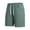 Green, variant on BOOMNY Men's Shorts Solid Color Elastic Waist Drawstring Sports Shorts For Man Loose Fit Quickly Dry Summer Shorts Leisure Mens Dailywear