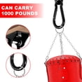 thumbnail image 4 of AEVXKHI 6 Pack Heavy Duty Hammock Hanging Kit, 360° Rotating 1100LB Swing Hangers for Hammock Chair Stand, Seat, Porch Swing, Yoga, Tree, Ceiling Mount, Indoor Outdoor Hanging Hardware, 4 of 10