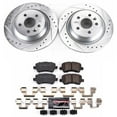 thumbnail image 3 of PowerStop Rear Z23 Evolution Sport Carbon-Fiber Ceramic Brake Pad and Drilled & Slotted Rotor Kit Fits: LAND ROVER Select Models K6293, 3 of 10