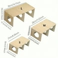 thumbnail image 6 of 1pc Solid Wood Hideaway House, For Hamster Squirrel, Small Pet Aquascape Toys,  Small Animal Cage Accessories, 6 of 8
