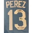 thumbnail image 2 of Salvador Perez Autographed Kansas City Royals 2015 World Series MVP Signed Majestic Baseball Jersey Beckett COA, 2 of 2
