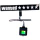 thumbnail image 1 of Windshield Electric Wanted Car LED White Light Up Window Stickers for JDM Glow Panel Decoration Accessories, 1 of 5
