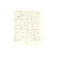 thumbnail image 2 of Topographical Map - Mendota Texas Quad - USGS 1969 - Vintage Wall Art, 2 of 4