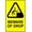 Warning Sign 1, variant on Beware of Guard Dog 8"x12" Sign, German Shepherd Symbol, Reflective Aluminum, Black and Yellow, Pet Security Sign, Fence Decor