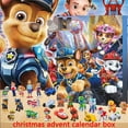 thumbnail image 1 of Caja de calendario de Adviento de Navidad para niños, accesorios de la patrulla canina, muñeca modelo de Spiderman de Marvel, 1 of 5