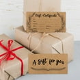 thumbnail image 6 of 48 Pcs Blank Gift Certificates Kraft Certificate Cards with 48 Pcs Envelopes for Business Salon Restaurants Spa Christmas Birthday, 3.5 x 7, 6 of 6