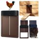 thumbnail image 2 of Puerta automática para gallinero, práctica puerta para gallinas y mascotas, fotosensible, retardante nocturno y matutino, protección automática, suministros para aves de corral, 2 of 4