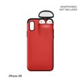thumbnail image 1 of Reemplazo de la caja del soporte del auricular de la cubierta protectora de los auriculares inalámbricos del teléfono para el iPhone XR Yuarrent EL4374-26B, 1 of 2