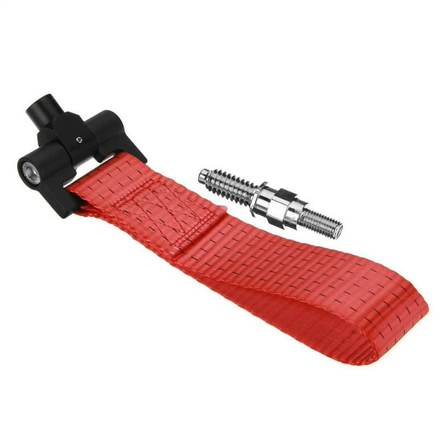 Nylon Track Racing Style Trailer Tow Hook Strap Screw on Towing Ropes for 1 3 5 6 X5 X6 Series Red Blue Black Accessories ,Easy to Use