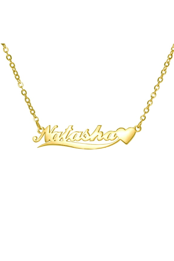 Name Customized Necklaces Stainless Steel Personalized Name Necklace for Women Customized Gift