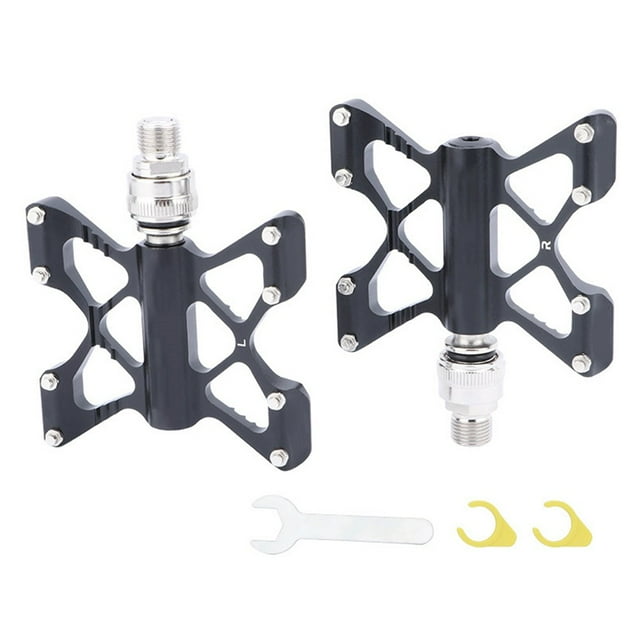 Quick Release Pedal Widened Non-Slip Ultralight Aluminum Alloy DU SealedBearing