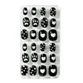 thumbnail image 2 of DFC Press Nails Design Fake Long Nails Shiny Acrylic Fake Nails Full Coverage Flower Nails For Ladies And Girls 24 Pieces, 2 of 7