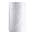 thumbnail image 1 of Bathroom Corner Locker Plastic Rotatable Bath Countertop Shelf Cosmetic Cabinet, 1 of 10