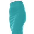 thumbnail image 5 of Women's Stretch Fit Bodycon Pencil Skirt Versatile Elegance, 5 of 6