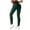 *202Dark Green, variant on High Waist Tummy Control Leggings for Women, Butt Lifting with Back Pockets, Ideal for Yoga Gym Everyday Outfits Dark Green L