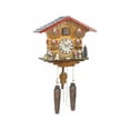 thumbnail image 1 of Quartz Cuckoo Clock Swiss house with music TU 449 QM HZZG, 1 of 4