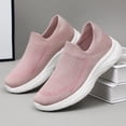 thumbnail image 5 of YLYL Women's Slip on Sneakers Breathable Lightweight Mesh Non Slip Casual Tennis Workout Walking Shoes, 5 of 8