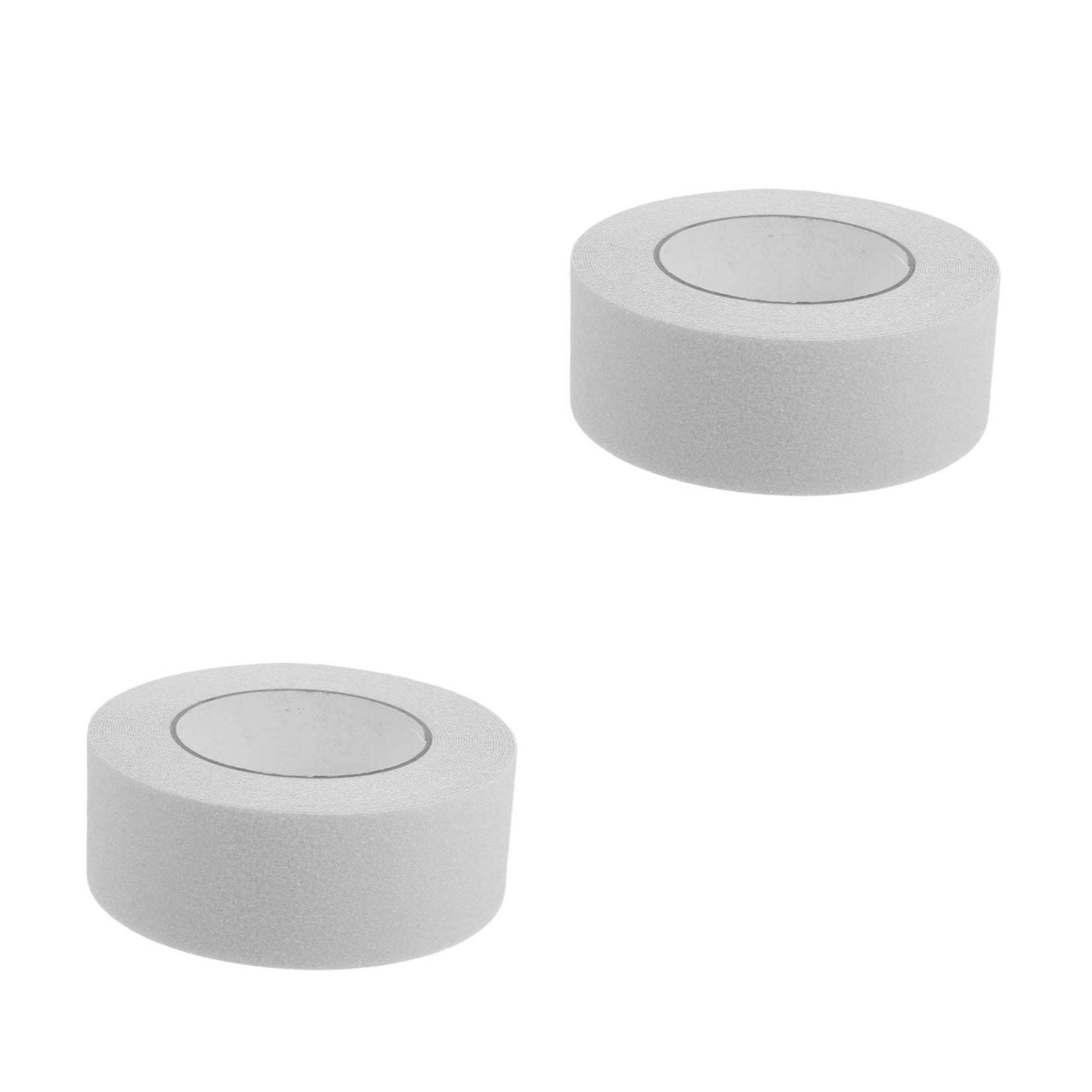 Hemoton 2 Rolls Clear Non- for Indoor Stairs, Transparent Safety Traction Tape, Anti-Skid Sticker for Bathroom & Shower