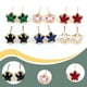 thumbnail image 4 of Jumpingount 1 par de pendientes para mujer, de estrella de cobre, pendientes artesanales a la moda, pendientes informales para fiesta, joyería para Ropa, zapatos y accesorios Miscelánea Rosado Jumpingount AP015837-05, 4 of 6
